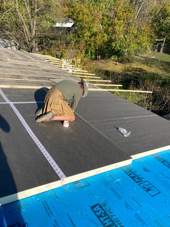 Polyiso Insulation on Roof